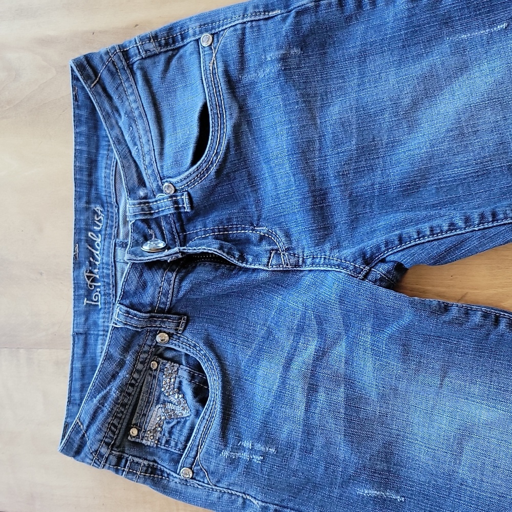 LA idol bootcut stretch jeans size 5